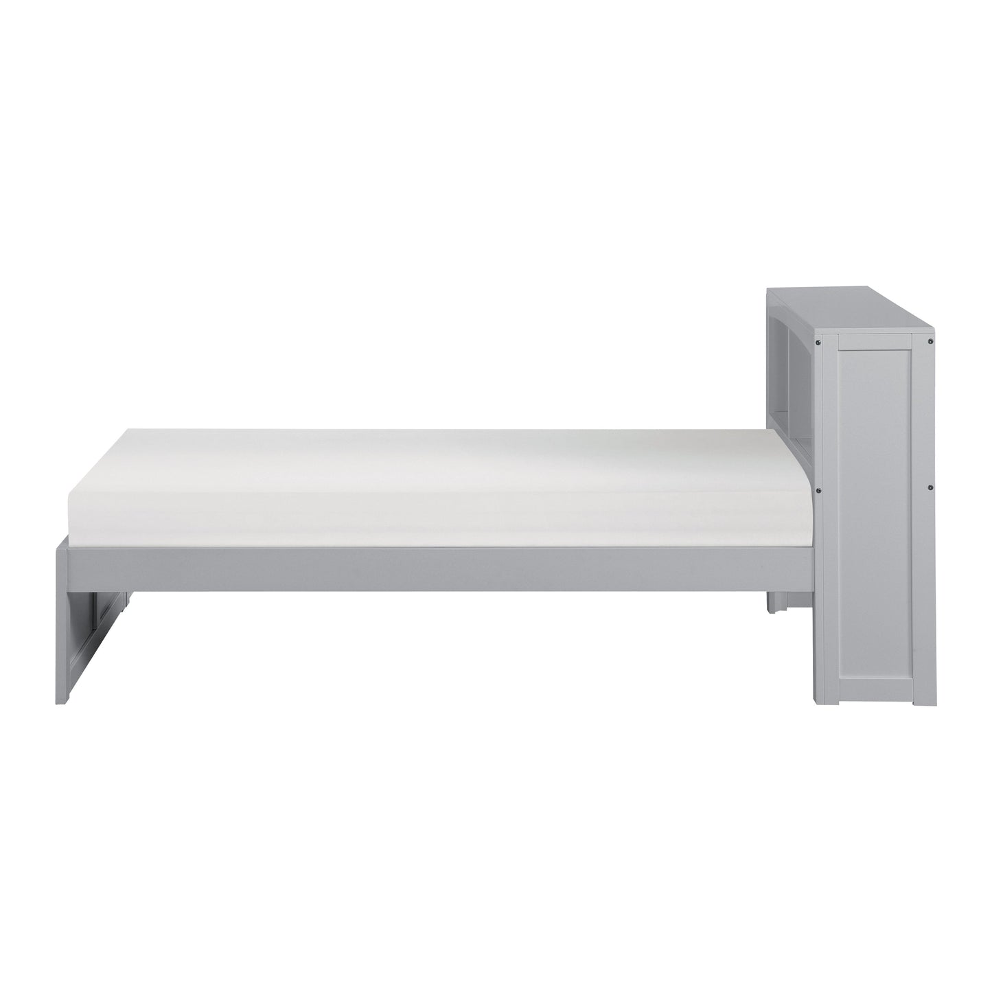 Orion Gray Twin Bookcase Bed - SET | B2063TF-1 | B2063TF-2 - Luna Furniture - Dallas Store