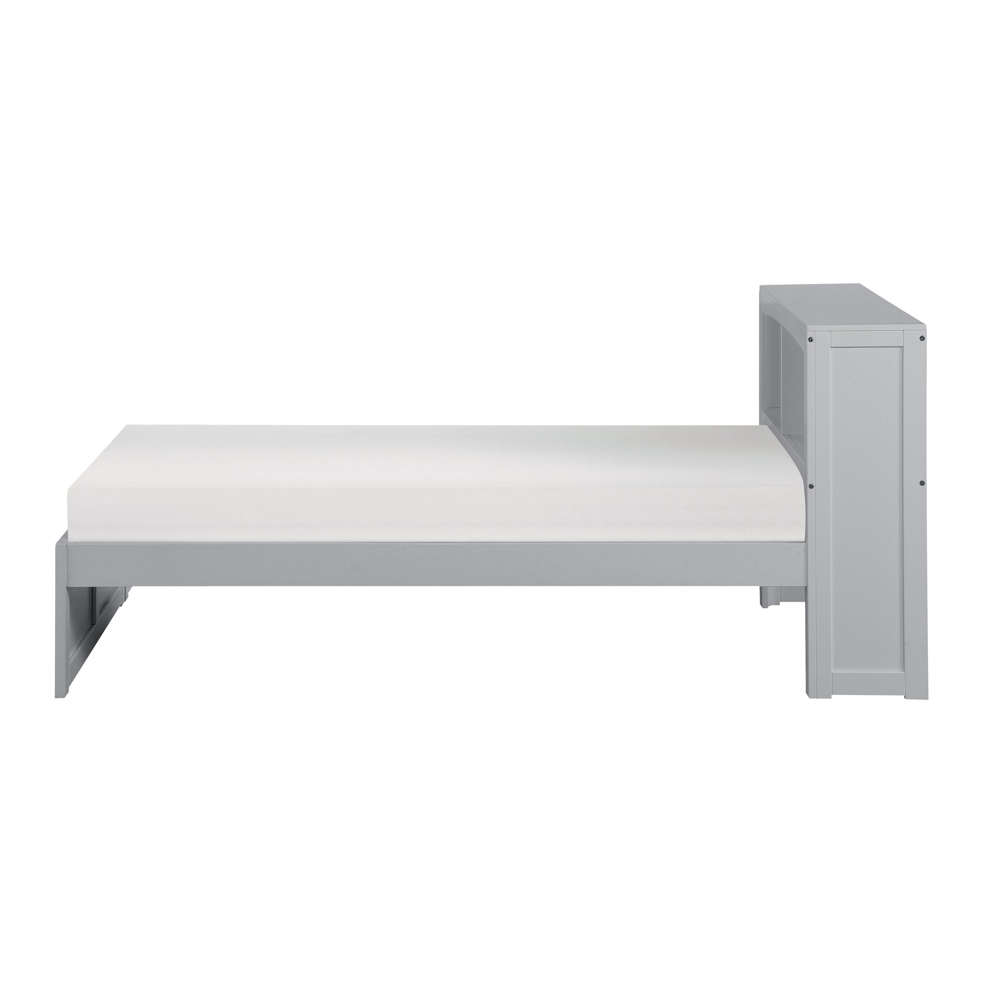 Orion Gray Twin Bookcase Bed - SET | B2063TF-1 | B2063TF-2 - Luna Furniture - Dallas Store