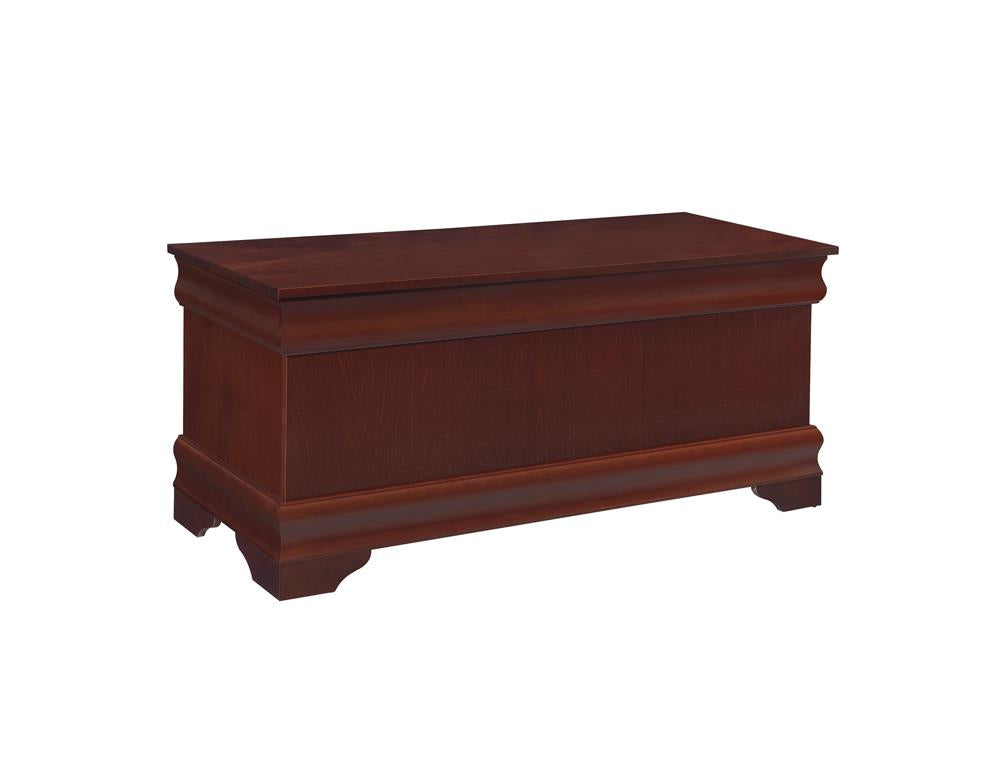 Pablo Warm Brown Rectangular Cedar Chest - 900022 - Luna Furniture - Dallas Store