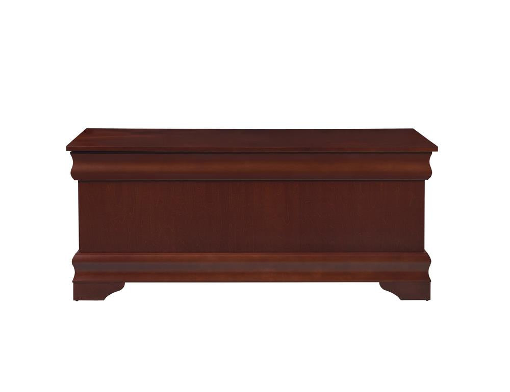 Pablo Warm Brown Rectangular Cedar Chest - 900022 - Luna Furniture - Dallas Store