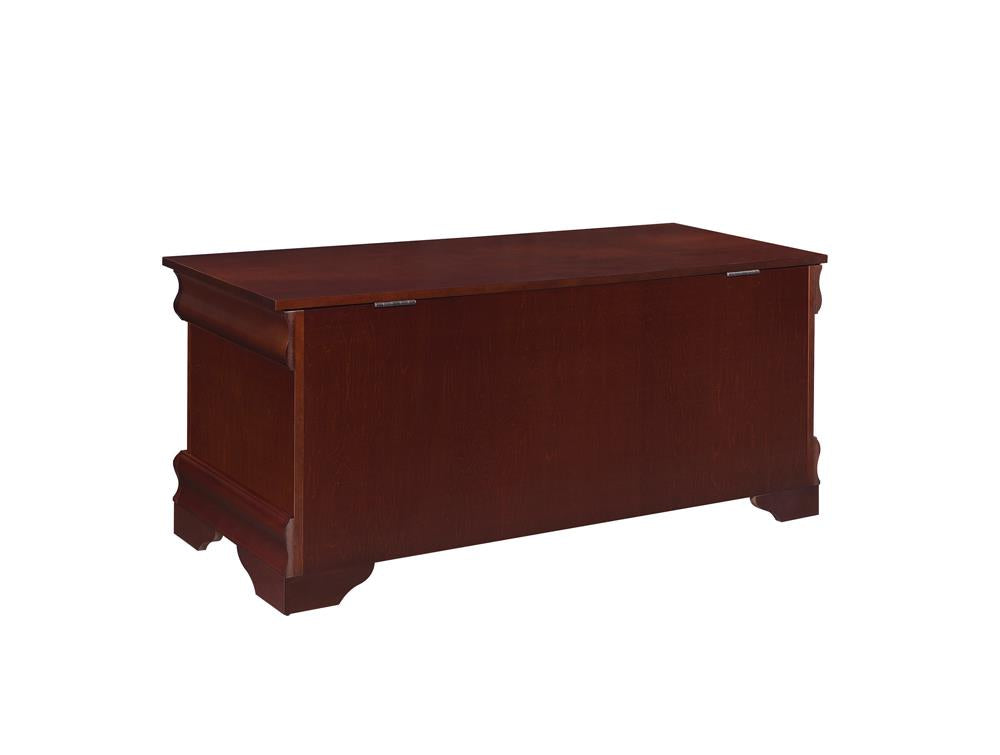 Pablo Warm Brown Rectangular Cedar Chest - 900022 - Luna Furniture - Dallas Store