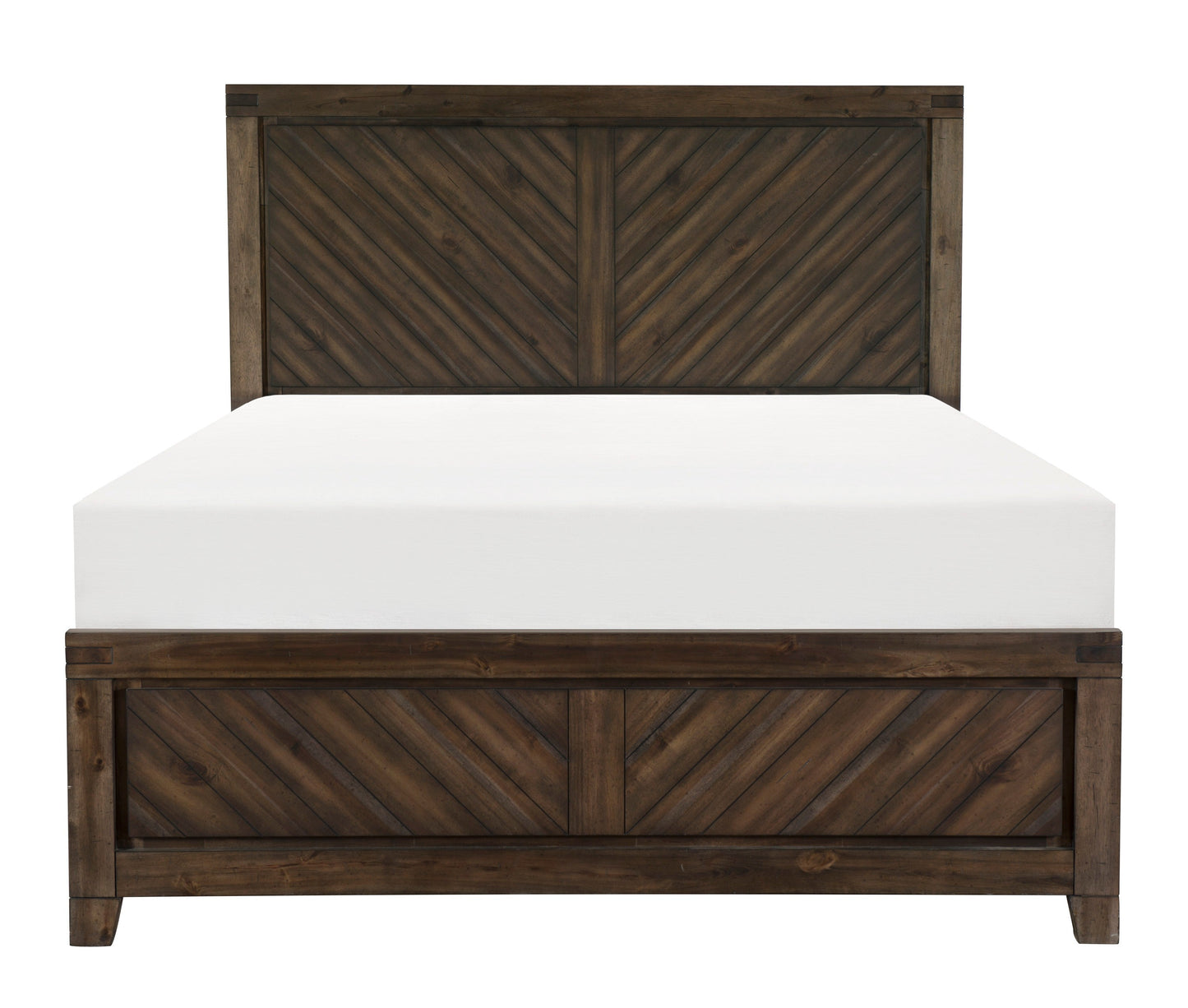 Parnell Rustic King Panel Bed - SET | 1648K-1 | 1648K-2 | 1648-3 - Luna Furniture - Dallas Store
