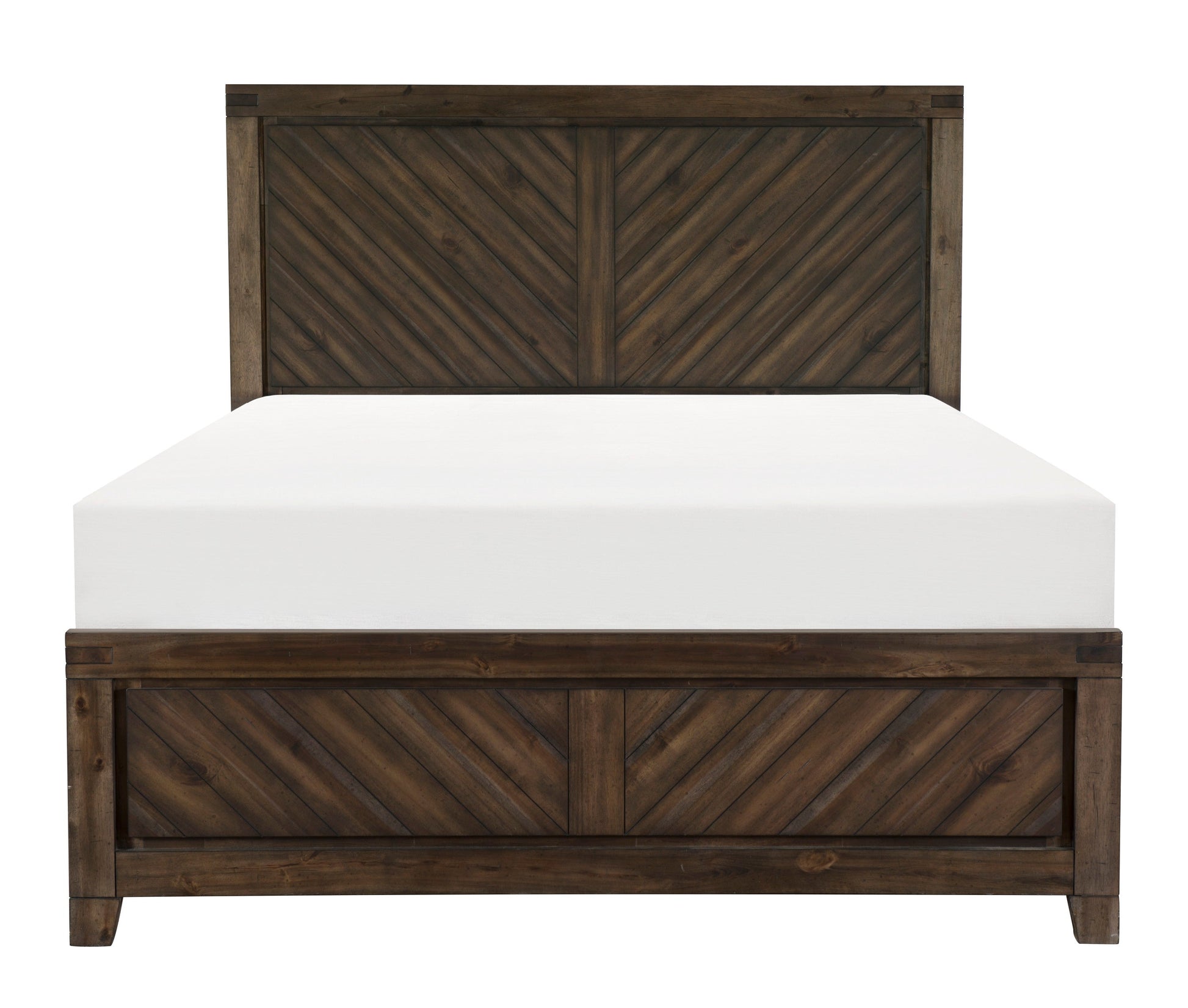Parnell Rustic King Panel Bed - SET | 1648K-1 | 1648K-2 | 1648-3 - Luna Furniture - Dallas Store