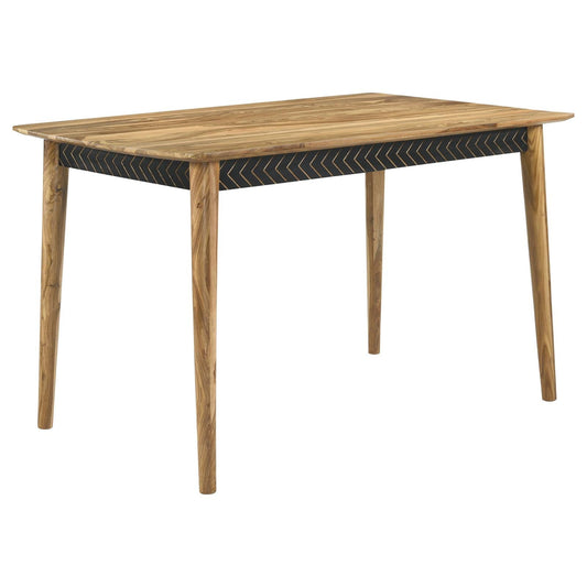 Partridge Natural Sheesham Rectangular Counter Height Table - 110578 - Luna Furniture - Dallas Store