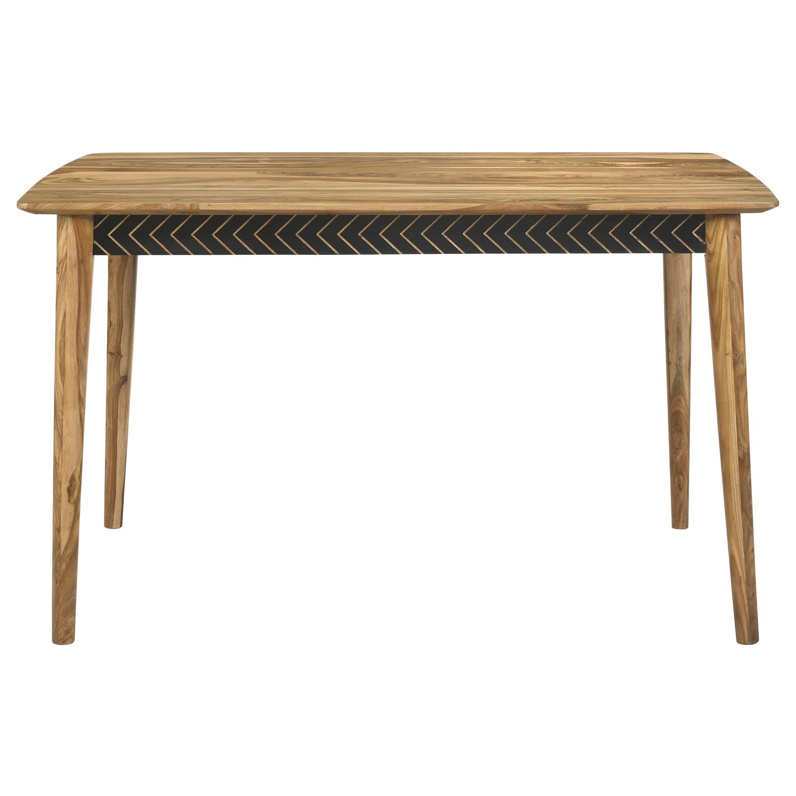 Partridge Natural Sheesham Rectangular Counter Height Table - 110578 - Luna Furniture - Dallas Store