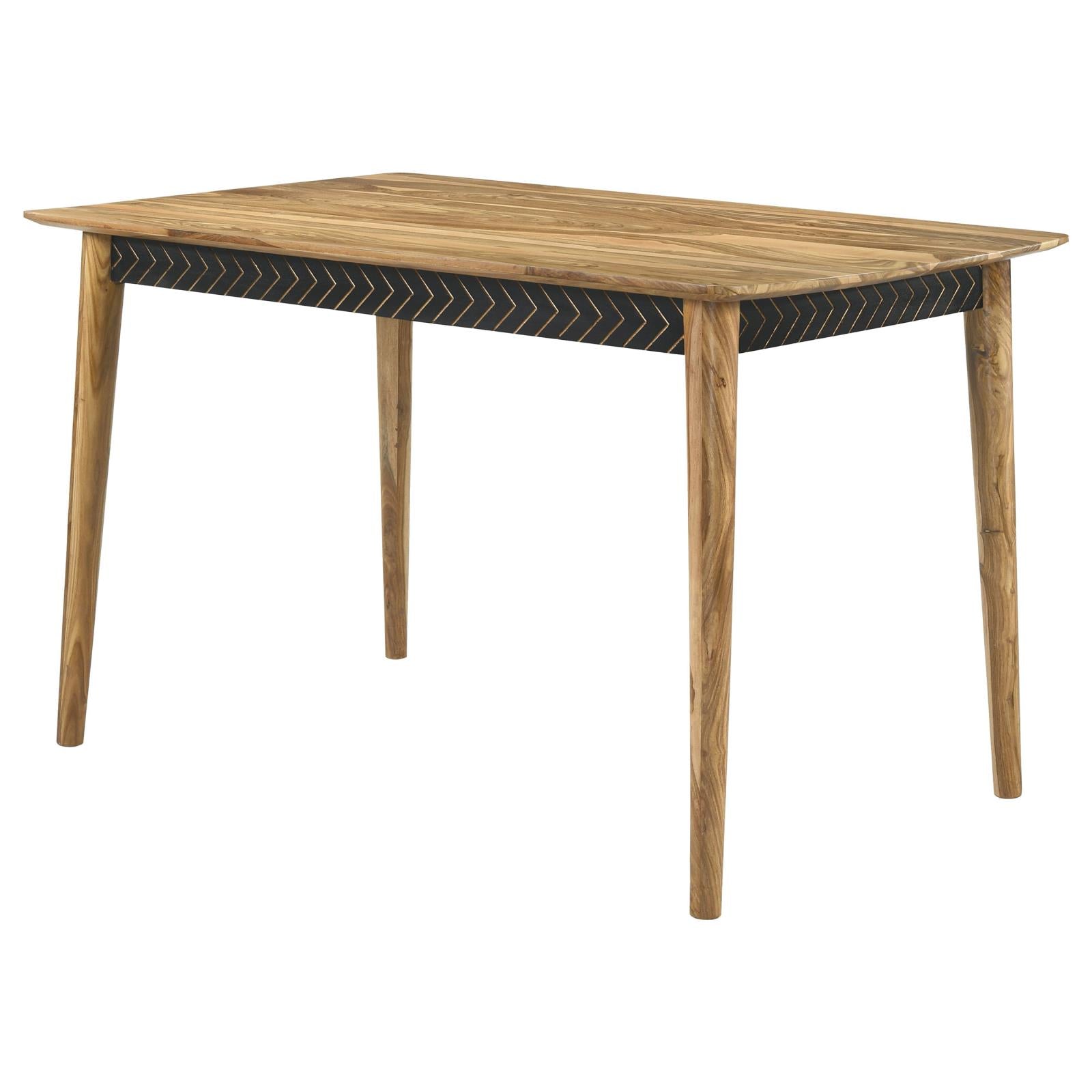 Partridge Natural Sheesham Rectangular Counter Height Table - 110578 - Luna Furniture - Dallas Store