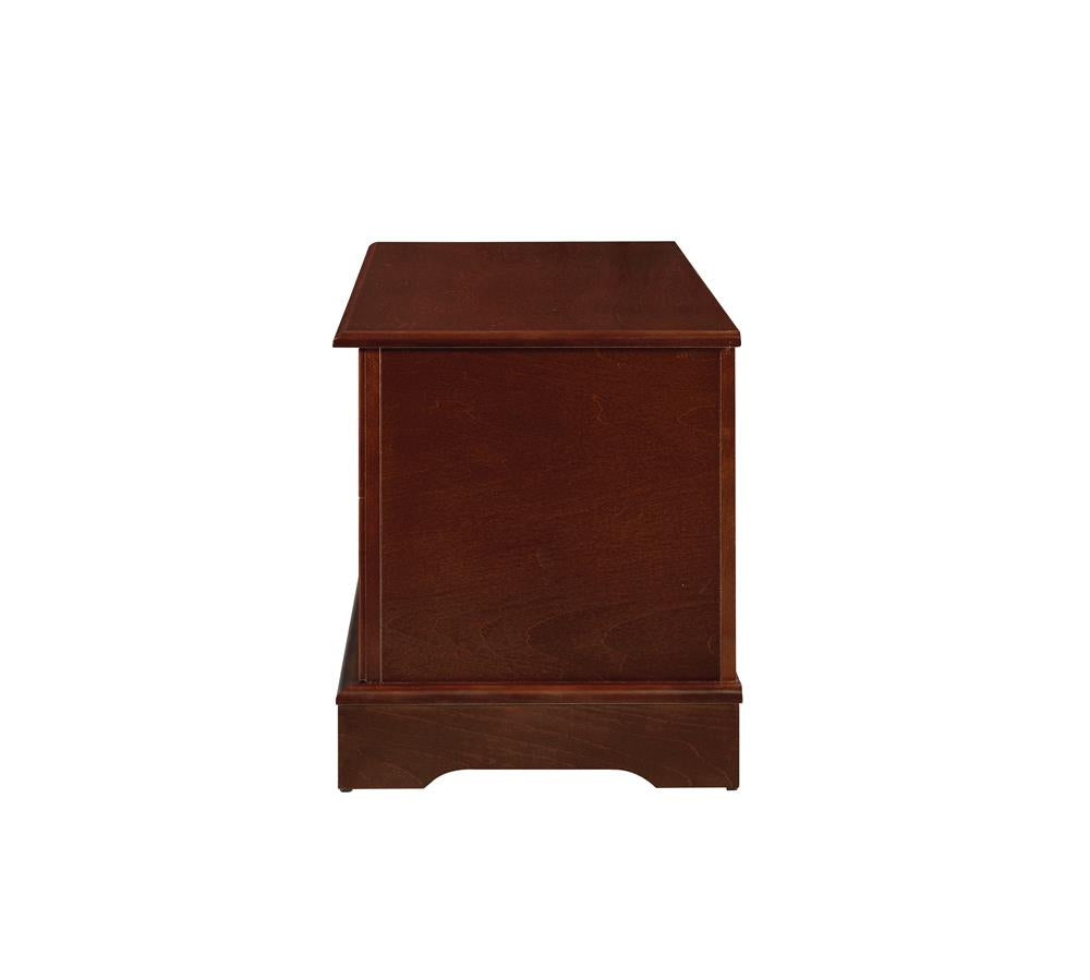 Paula Warm Brown Rectangular Cedar Chest - 4694 - Luna Furniture - Dallas Store
