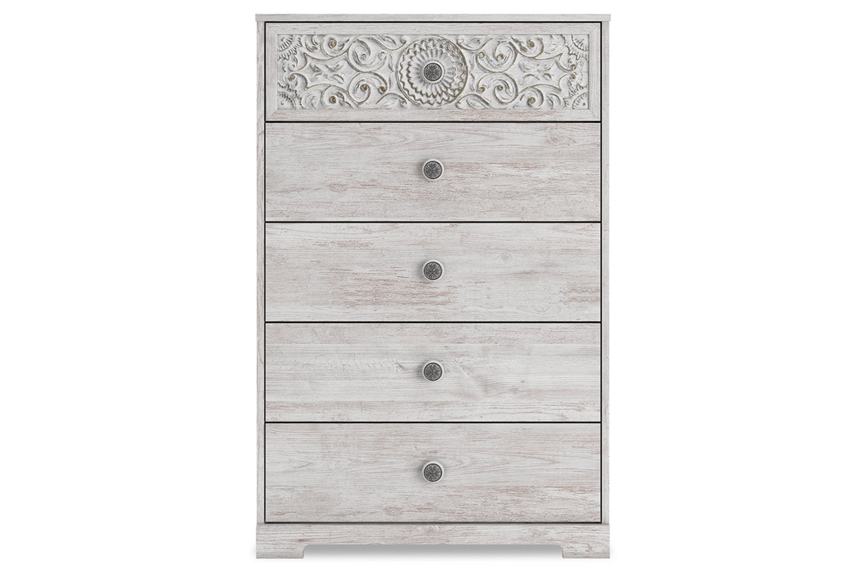 Paxberry Whitewash Chest of Drawers - EB1811-245 - Luna Furniture - Dallas Store