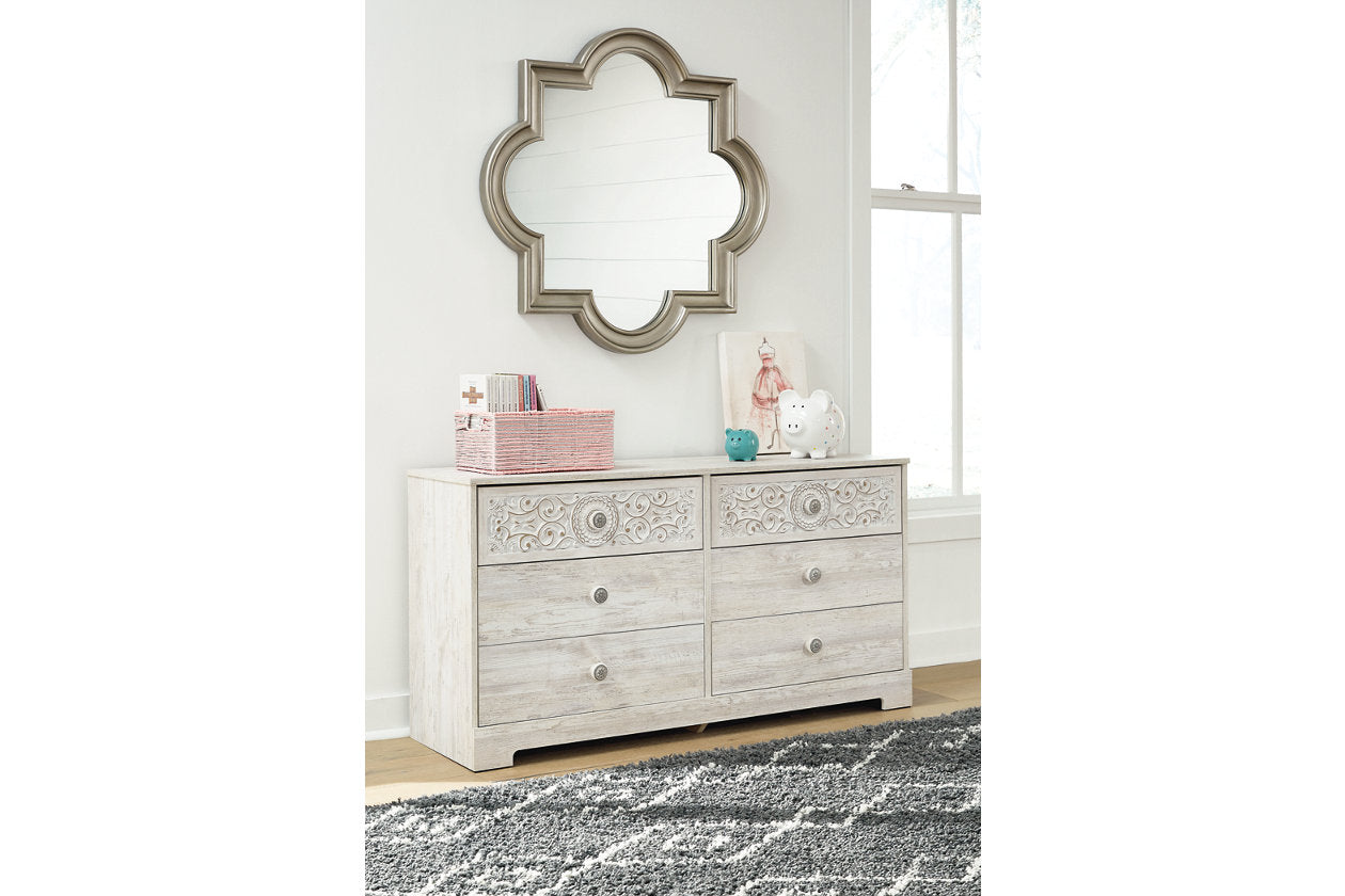 Paxberry Whitewash Dresser - EB1811-231 - Luna Furniture - Dallas Store