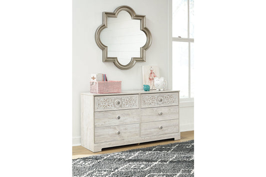 Paxberry Whitewash Dresser - EB1811-231 - Luna Furniture - Dallas Store