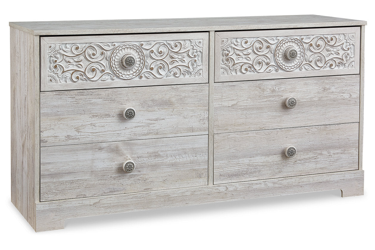 Paxberry Whitewash Dresser - EB1811-231 - Luna Furniture - Dallas Store