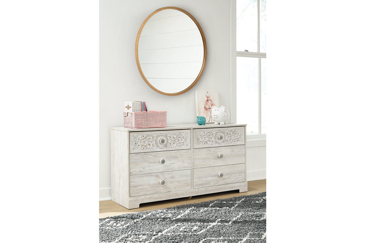Paxberry Whitewash Dresser - EB1811-231 - Luna Furniture - Dallas Store