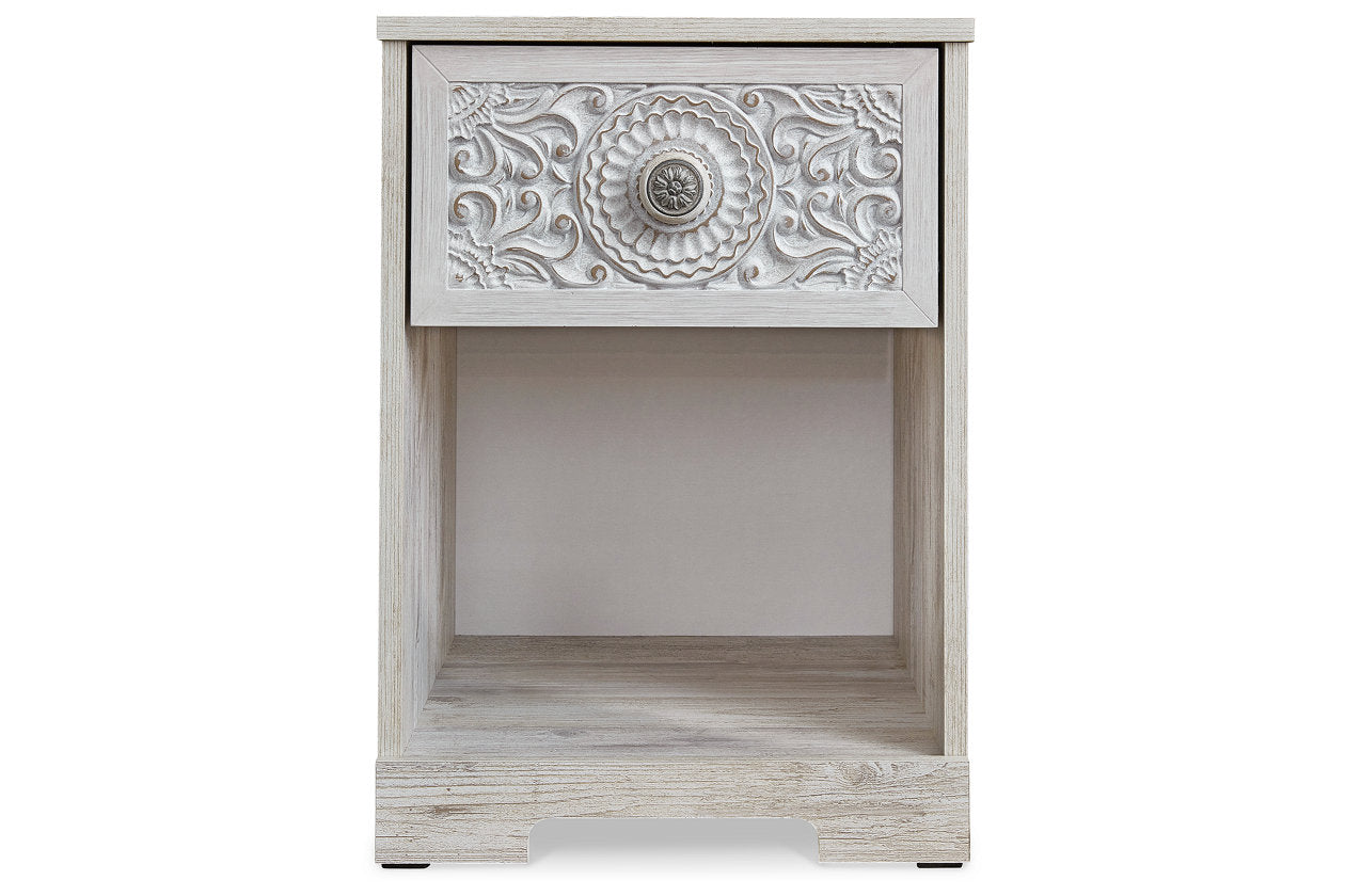 Paxberry Whitewash Nightstand - EB1811-291 - Luna Furniture - Dallas Store