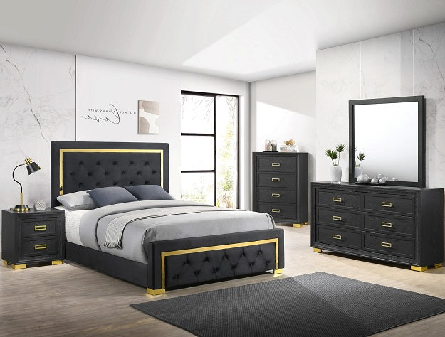 Pepe Black Chest - B9290-4 - Luna Furniture - Dallas Store
