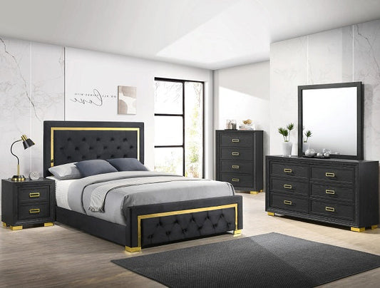 Pepe Black Nightstand - B9290-2 - Luna Furniture - Dallas Store