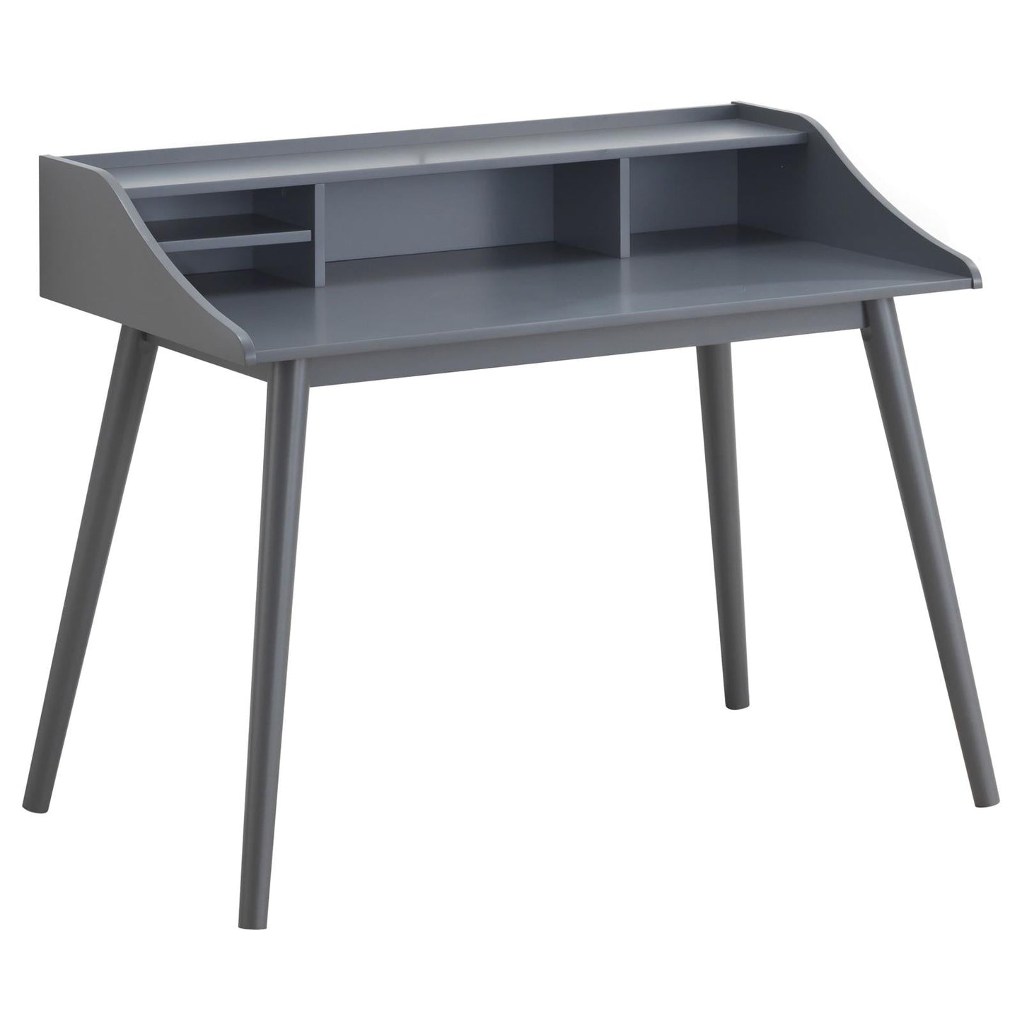 Percy Gray 4-Compartment Writing Desk - 804497 - Luna Furniture - Dallas Store