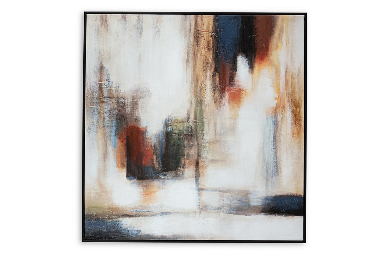 Pigeonford Multi Wall Art - A8000348 - Luna Furniture - Dallas Store