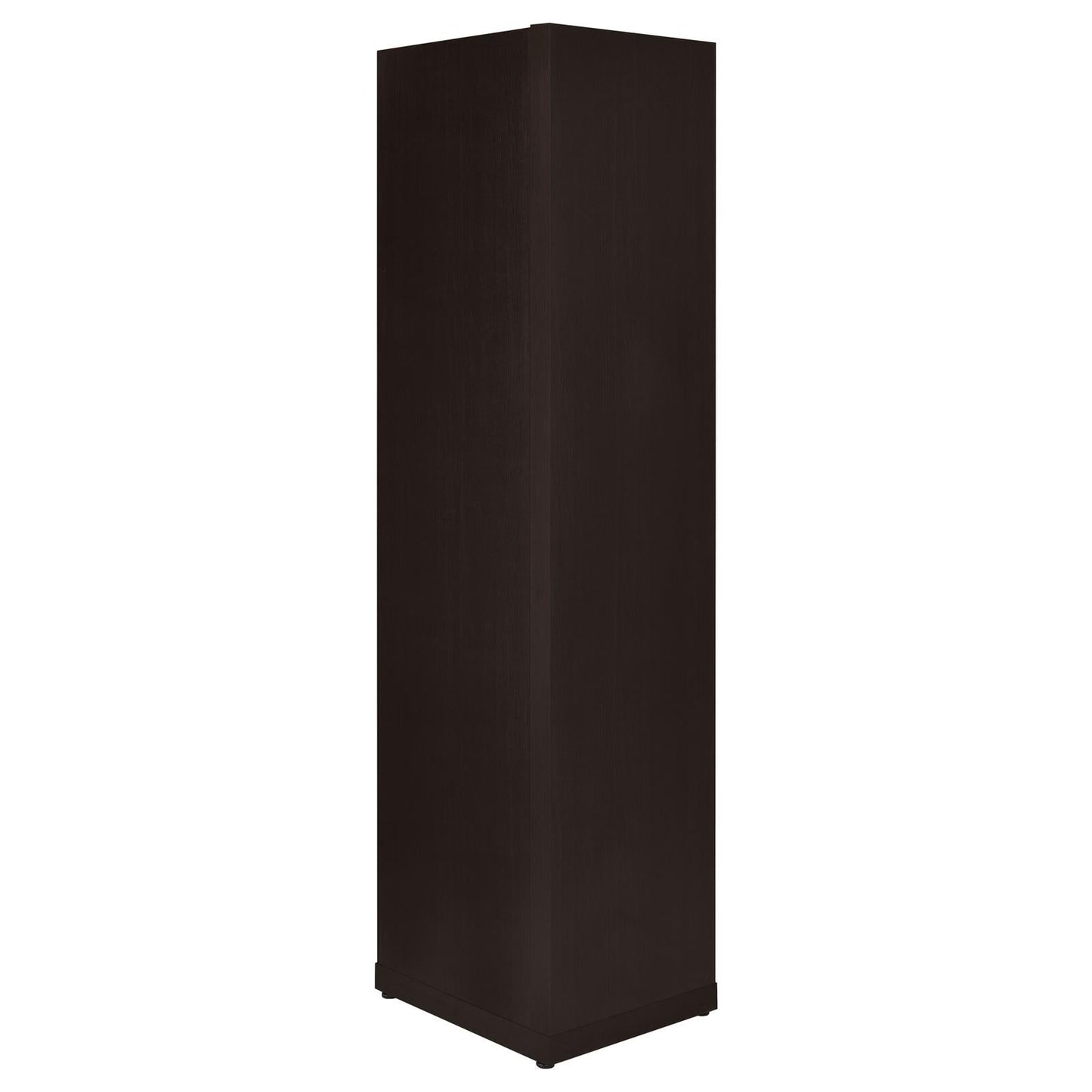 Pinckard Cappuccino 6-Tier Corner Bookcase - 800270 - Luna Furniture - Dallas Store