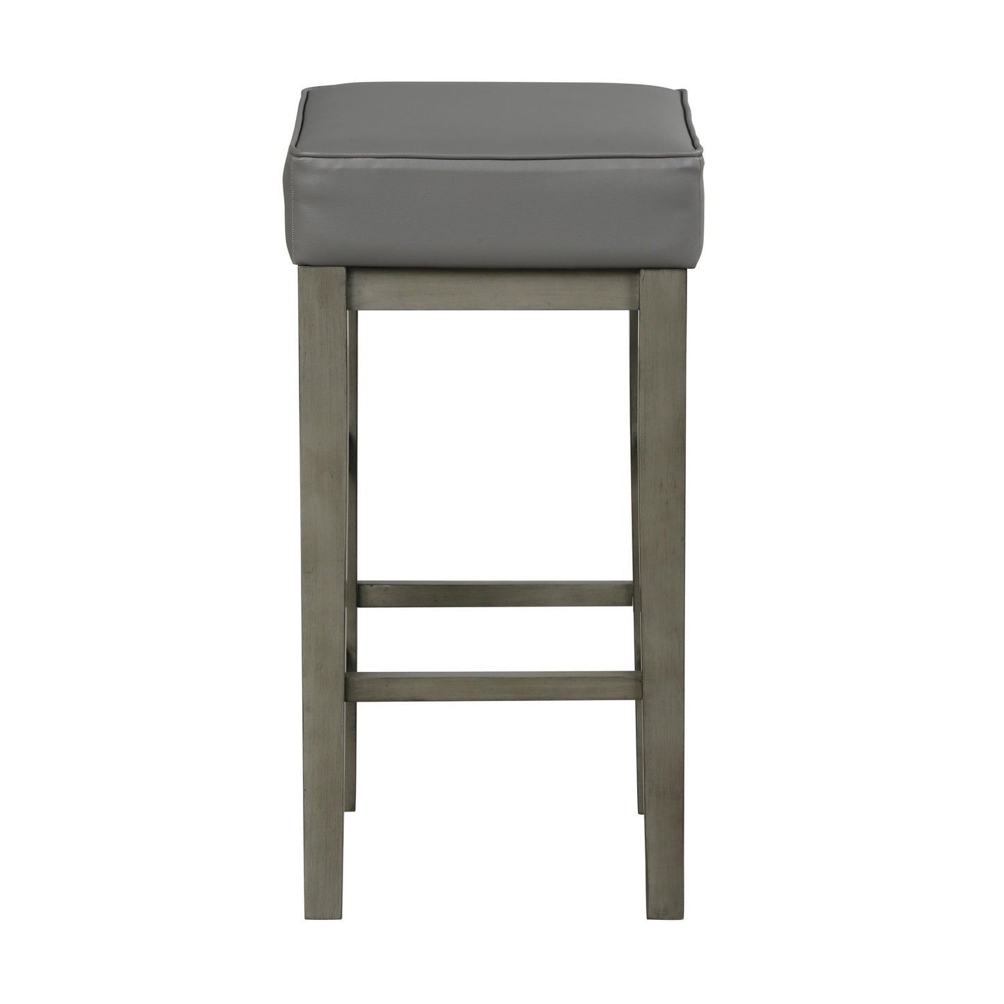 Pittsville Gray/Espresso Pub Height Stool, Set of 2 - 5684GY-29 - Luna Furniture - Dallas Store