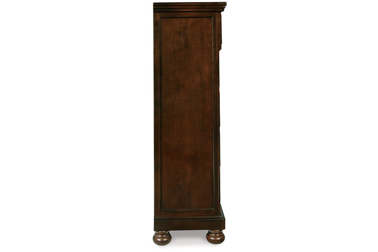 Porter Rustic Brown Chest of Drawers - B697-46 - Luna Furniture - Dallas Store