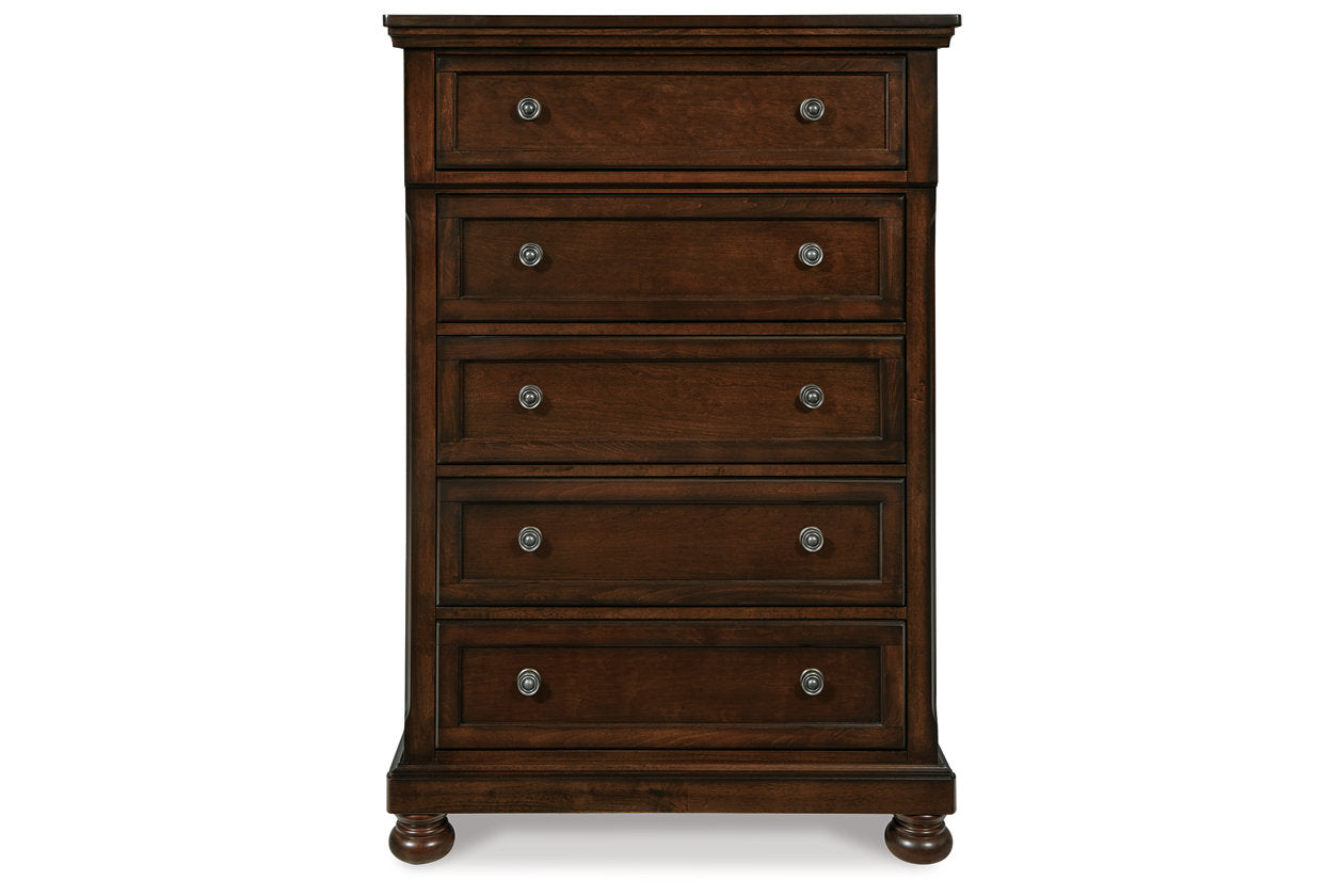 Porter Rustic Brown Chest of Drawers - B697-46 - Luna Furniture - Dallas Store