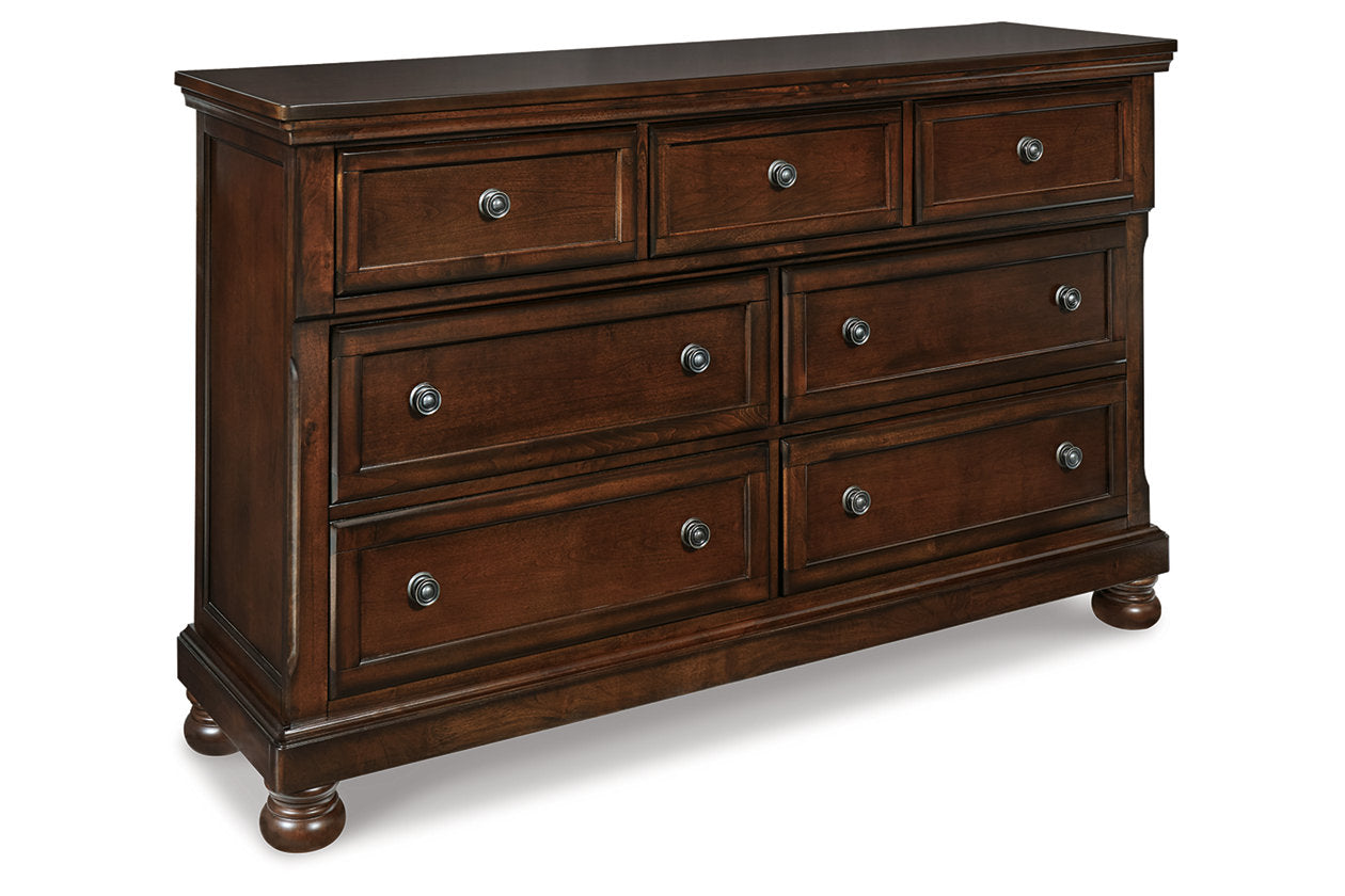 Porter Rustic Brown Dresser - B697-31 - Luna Furniture - Dallas Store