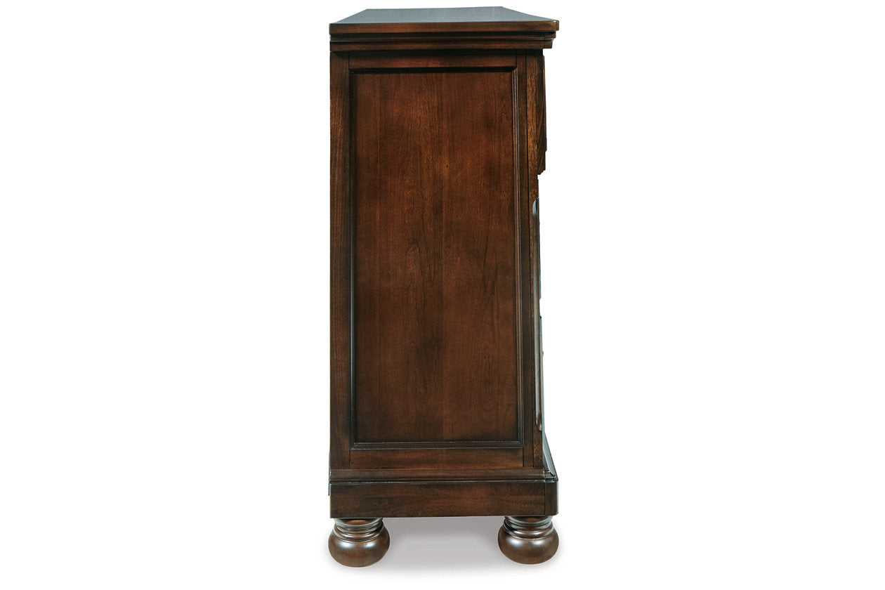 Porter Rustic Brown Dresser - B697-31 - Luna Furniture - Dallas Store
