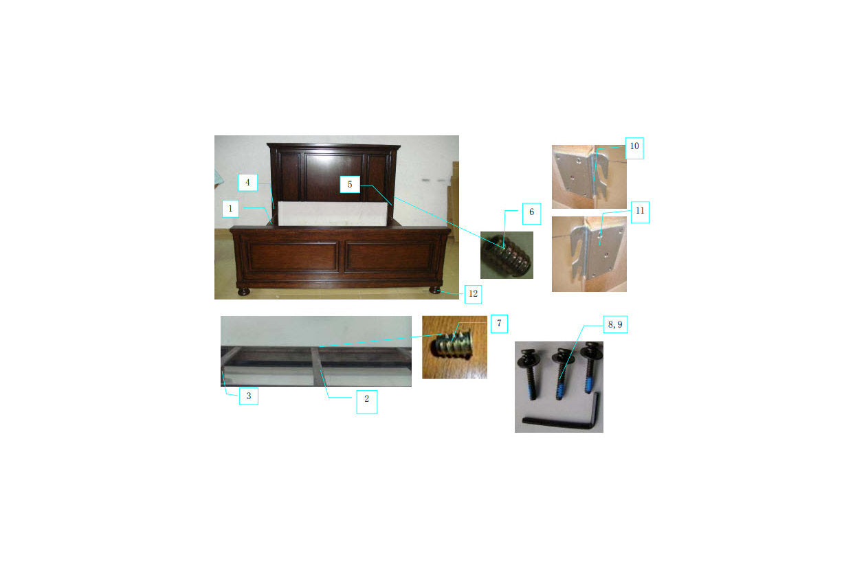 Porter Rustic Brown King Panel Bed - SET | B697-56 | B697-58 | B697-97 - Luna Furniture - Dallas Store