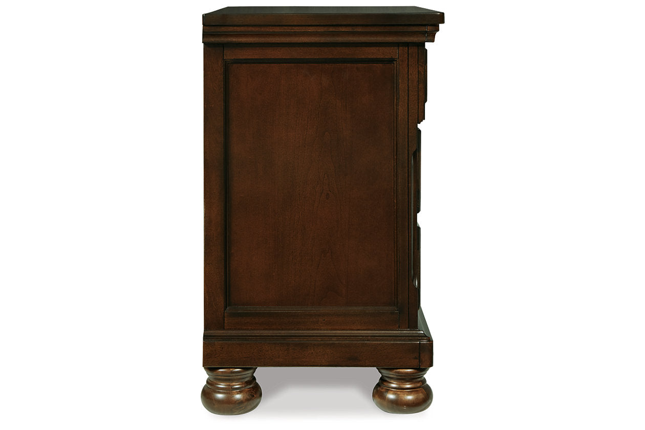 Porter Rustic Brown Nightstand - B697-92 - Luna Furniture - Dallas Store