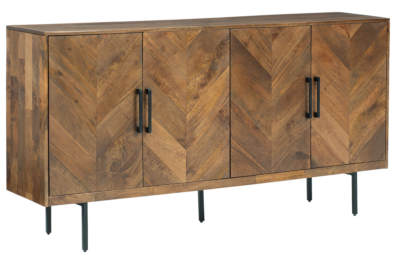 Prattville Brown Accent Cabinet - A4000308 - Luna Furniture - Dallas Store
