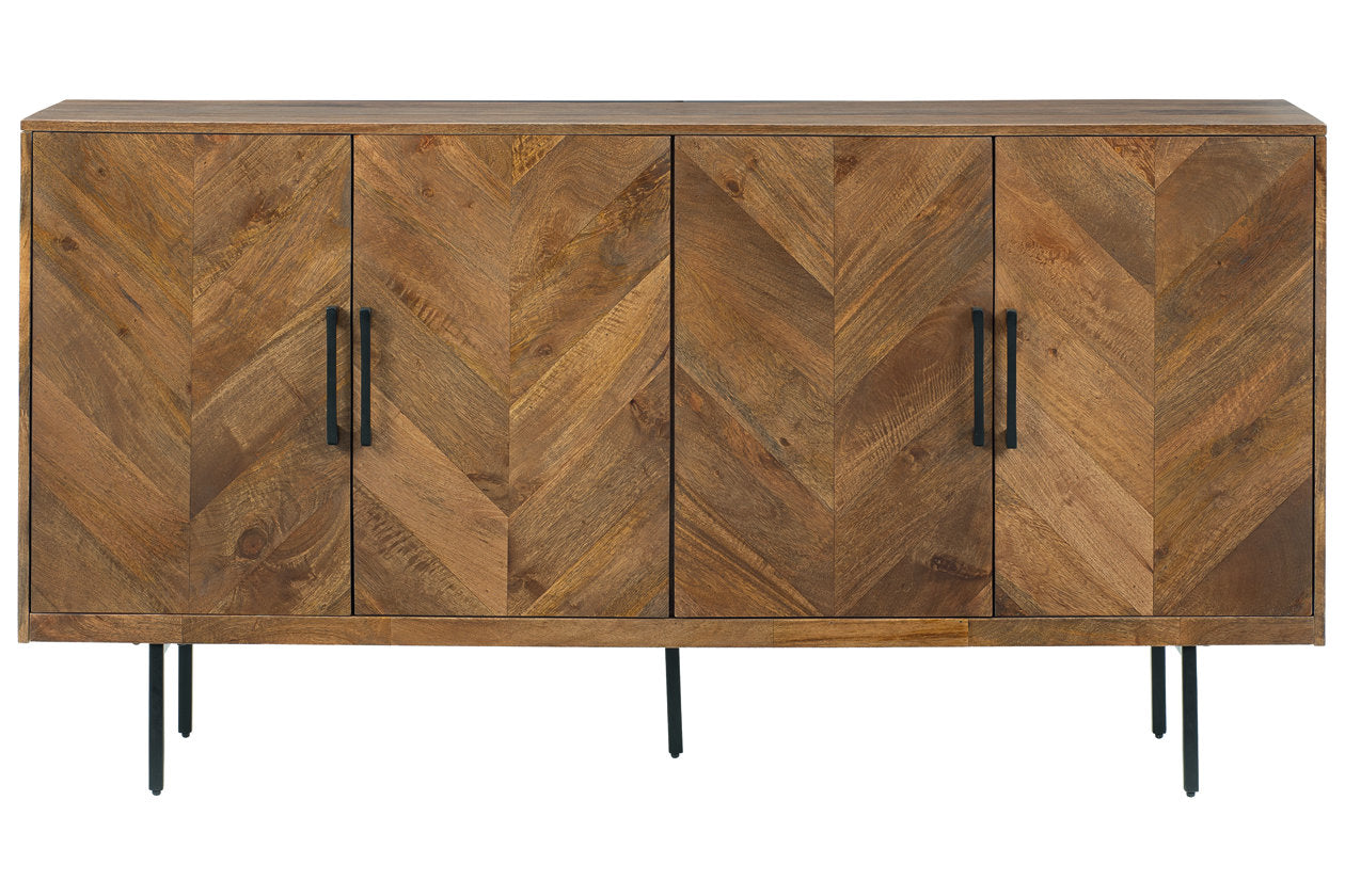 Prattville Brown Accent Cabinet - A4000308 - Luna Furniture - Dallas Store