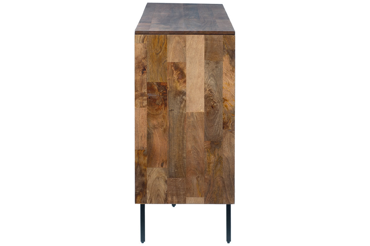 Prattville Brown Accent Cabinet - A4000308 - Luna Furniture - Dallas Store