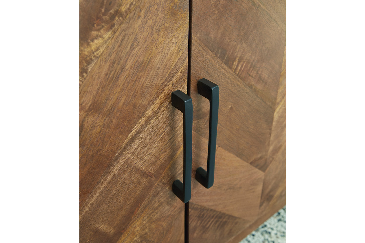 Prattville Brown Accent Cabinet - A4000308 - Luna Furniture - Dallas Store