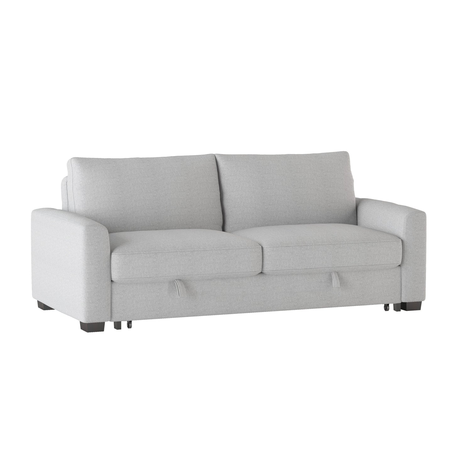 Price Gray Convertible Studio Sofa with Pull-out Bed - 9525RF-3CL - Luna Furniture - Dallas Store
