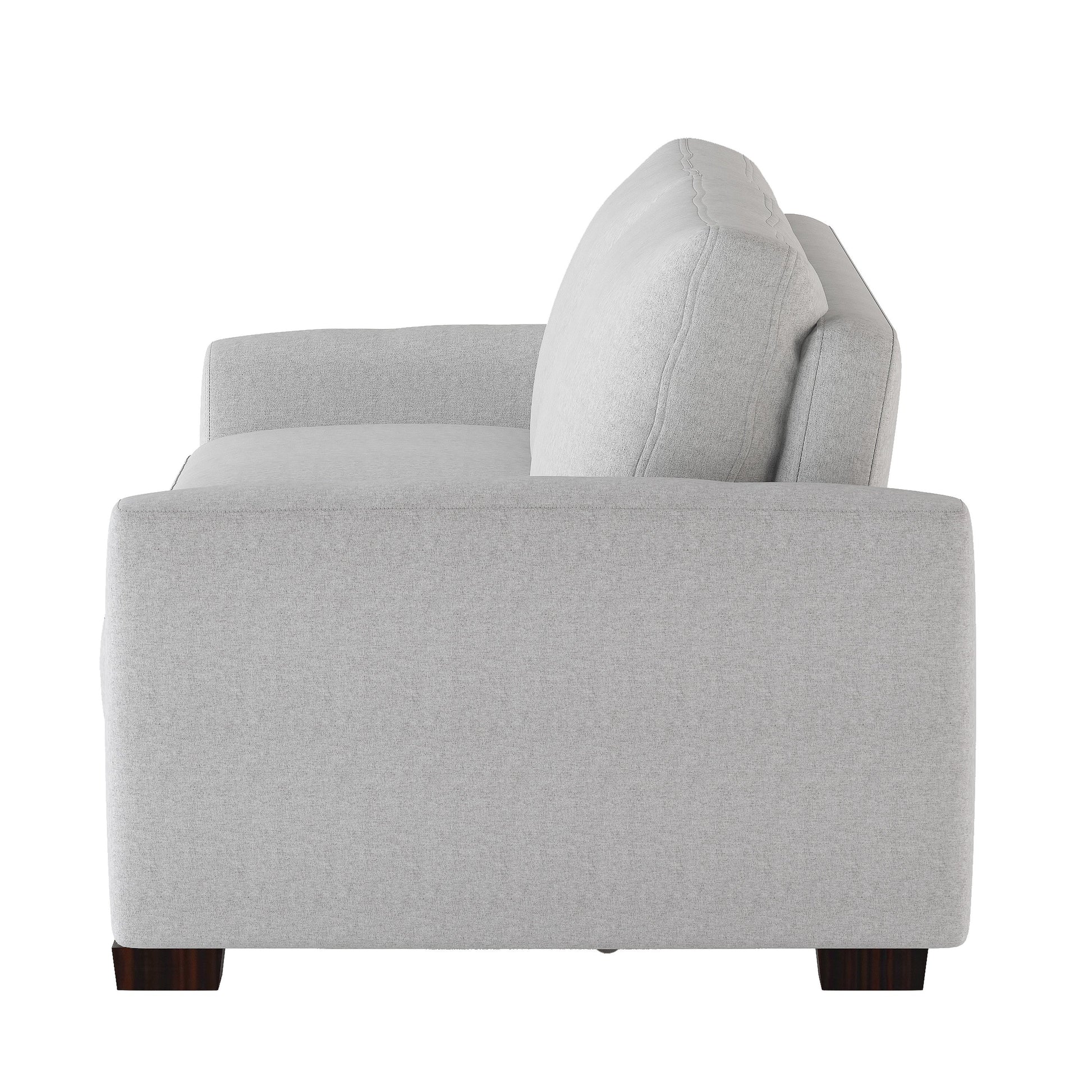 Price Gray Convertible Studio Sofa with Pull-out Bed - 9525RF-3CL - Luna Furniture - Dallas Store