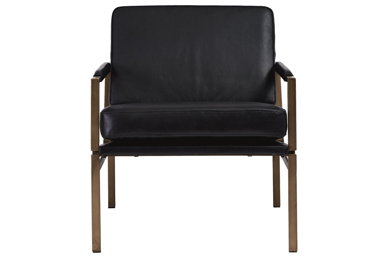 Puckman Black Accent Chair - A3000192 - Luna Furniture - Dallas Store