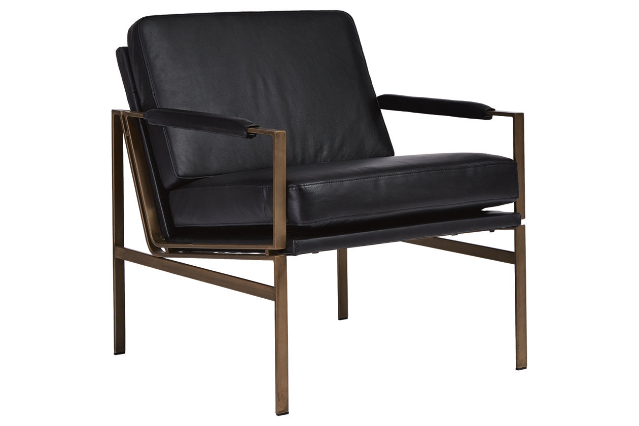 Puckman Black Accent Chair - A3000192 - Luna Furniture - Dallas Store