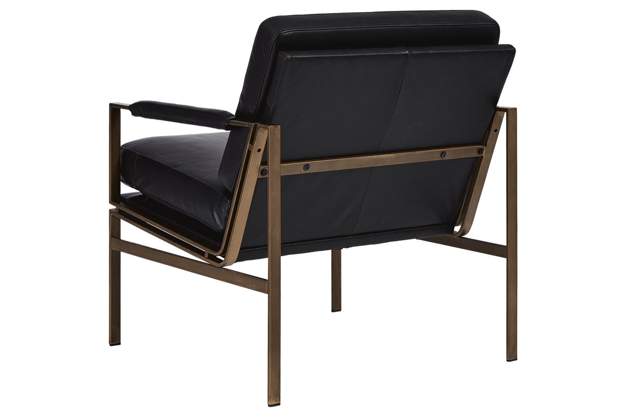 Puckman Black Accent Chair - A3000192 - Luna Furniture - Dallas Store