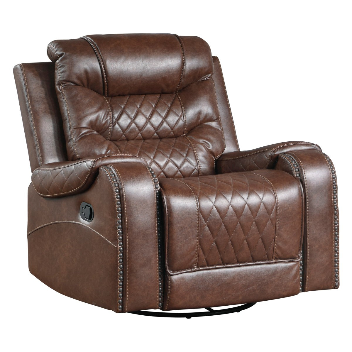 Putnam Brown Reclining Living Room Set - SET | 9405BR-1 | 9405BR-2 | 9405BR-3 - Luna Furniture - Dallas Store