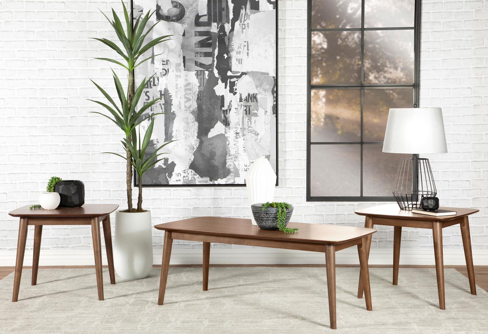 Radley 3-Piece Occasional Set Natural Walnut - 753524 - Luna Furniture - Dallas Store