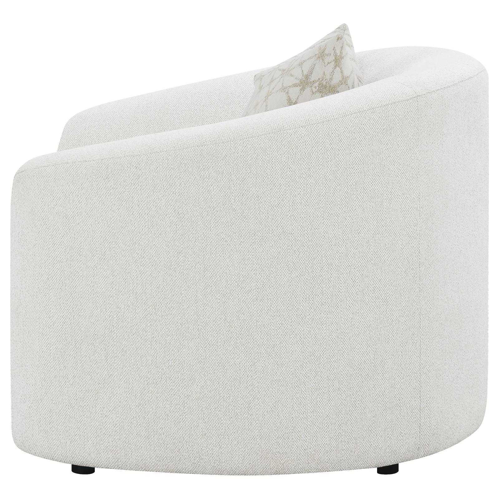 Rainn Upholstered Tight Back Chair Latte - 509173 - Luna Furniture - Dallas Store