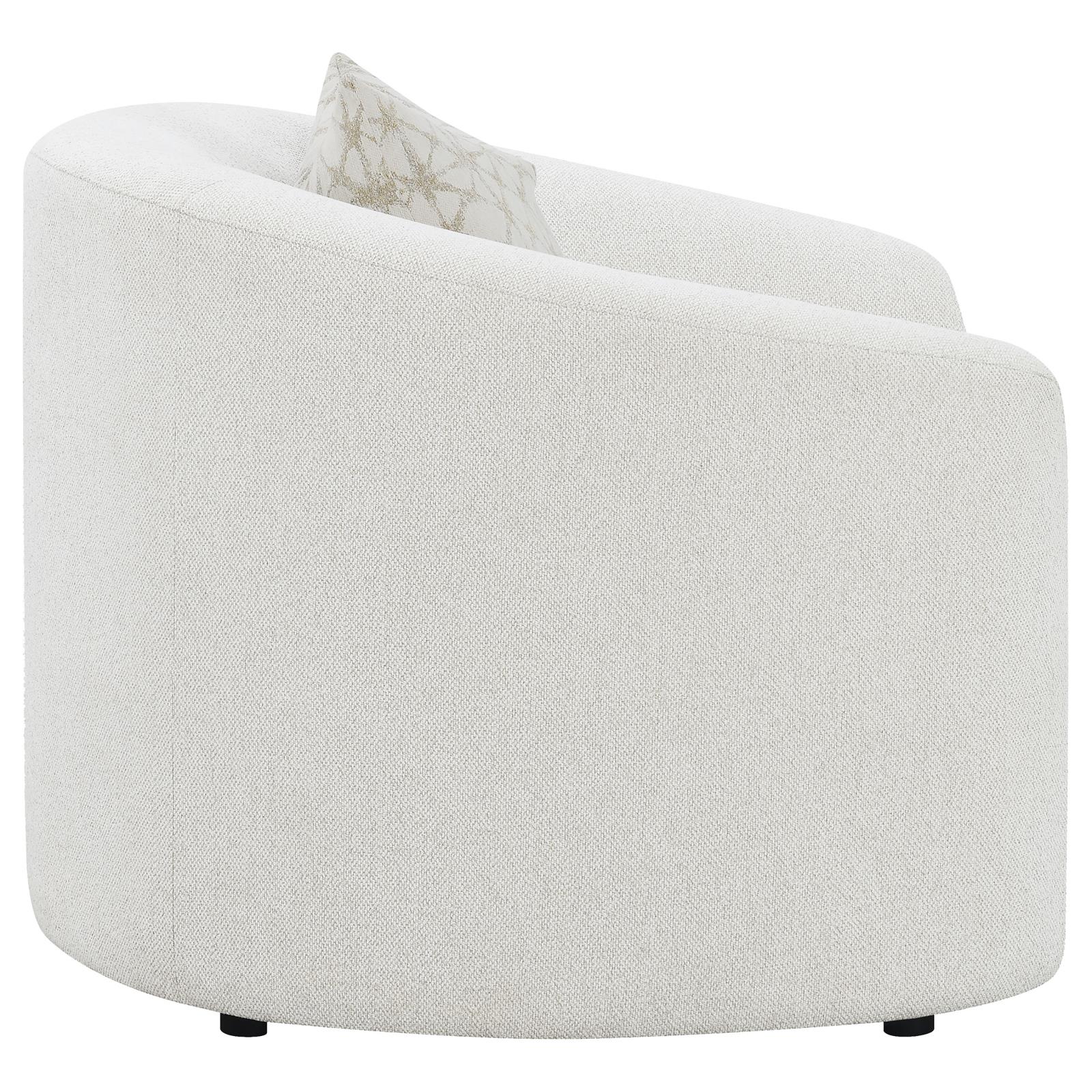 Rainn Upholstered Tight Back Chair Latte - 509173 - Luna Furniture - Dallas Store