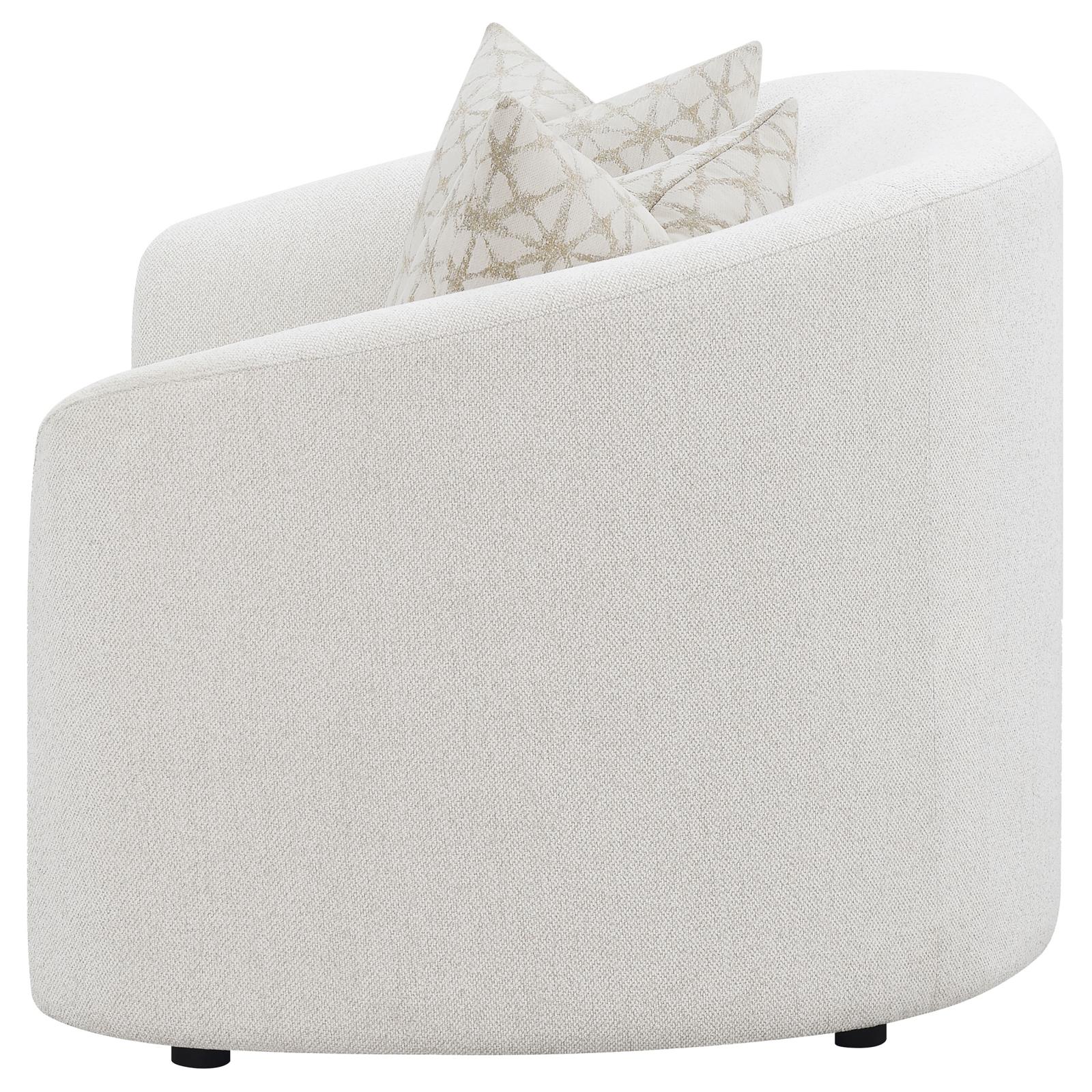 Rainn Upholstered Tight Back Loveseat Latte - 509172 - Luna Furniture - Dallas Store