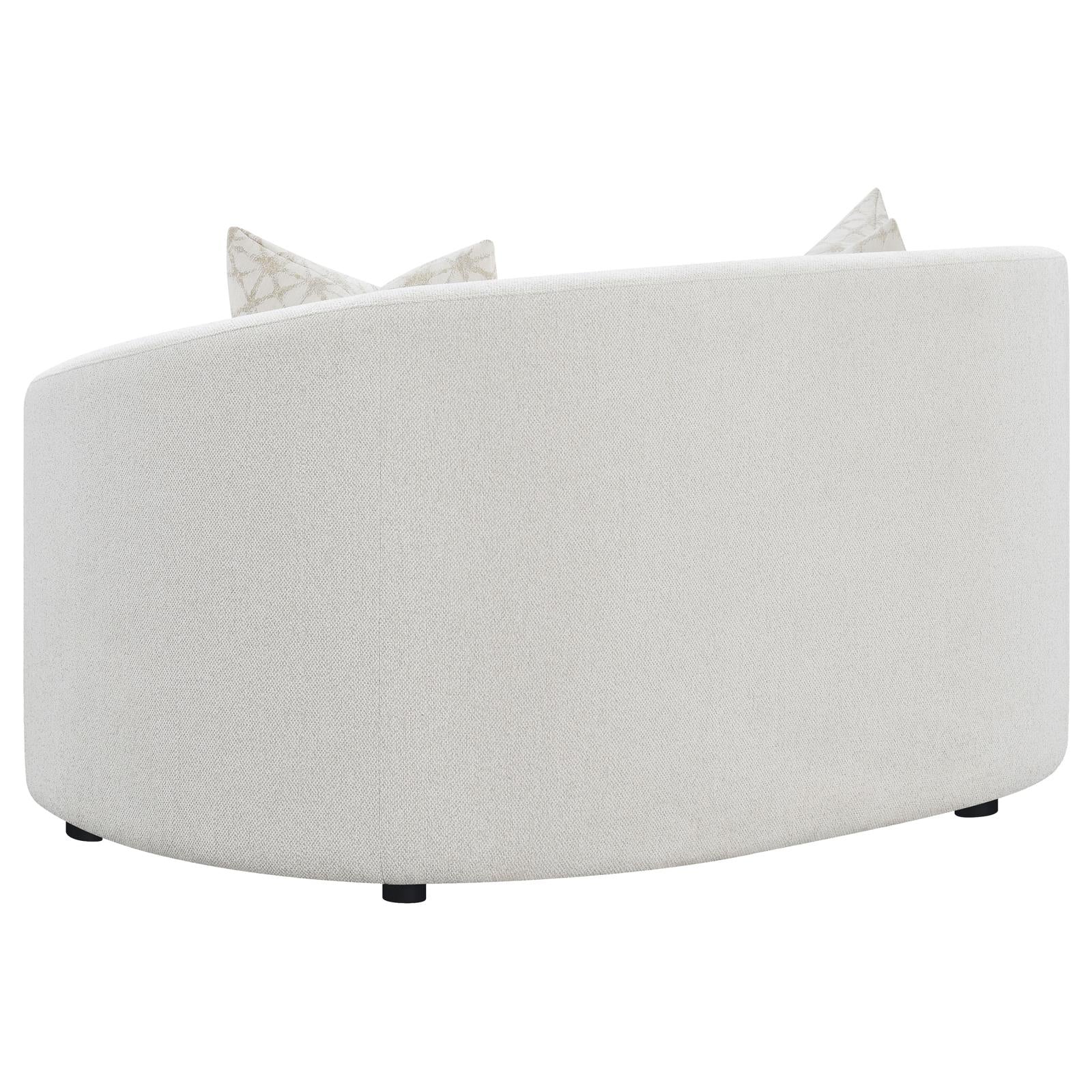 Rainn Upholstered Tight Back Loveseat Latte - 509172 - Luna Furniture - Dallas Store