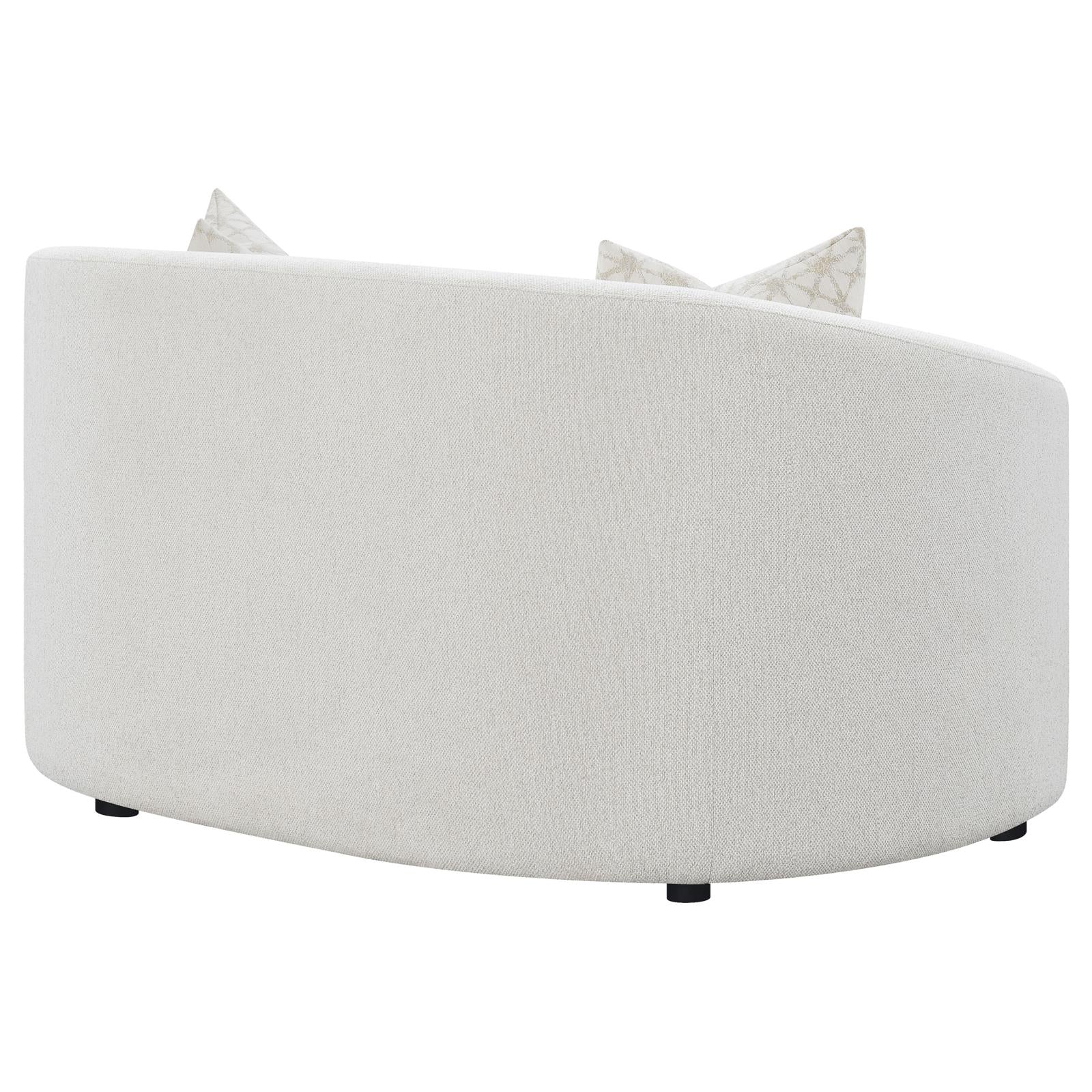 Rainn Upholstered Tight Back Loveseat Latte - 509172 - Luna Furniture - Dallas Store