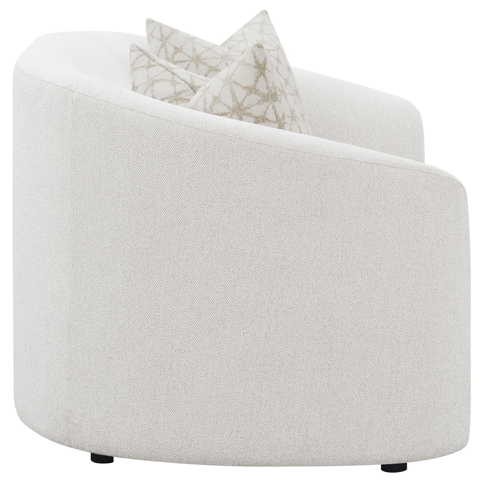 Rainn Upholstered Tight Back Loveseat Latte - 509172 - Luna Furniture - Dallas Store