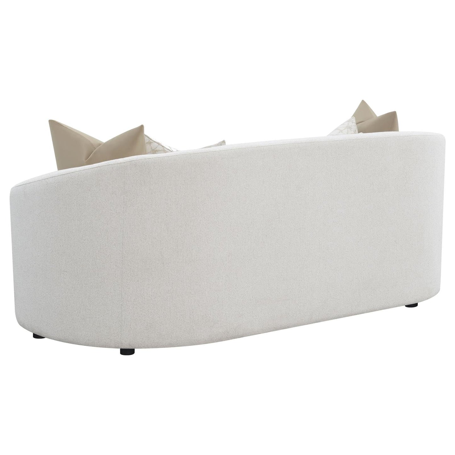 Rainn Upholstered Tight Back Sofa Latte - 509171 - Luna Furniture - Dallas Store