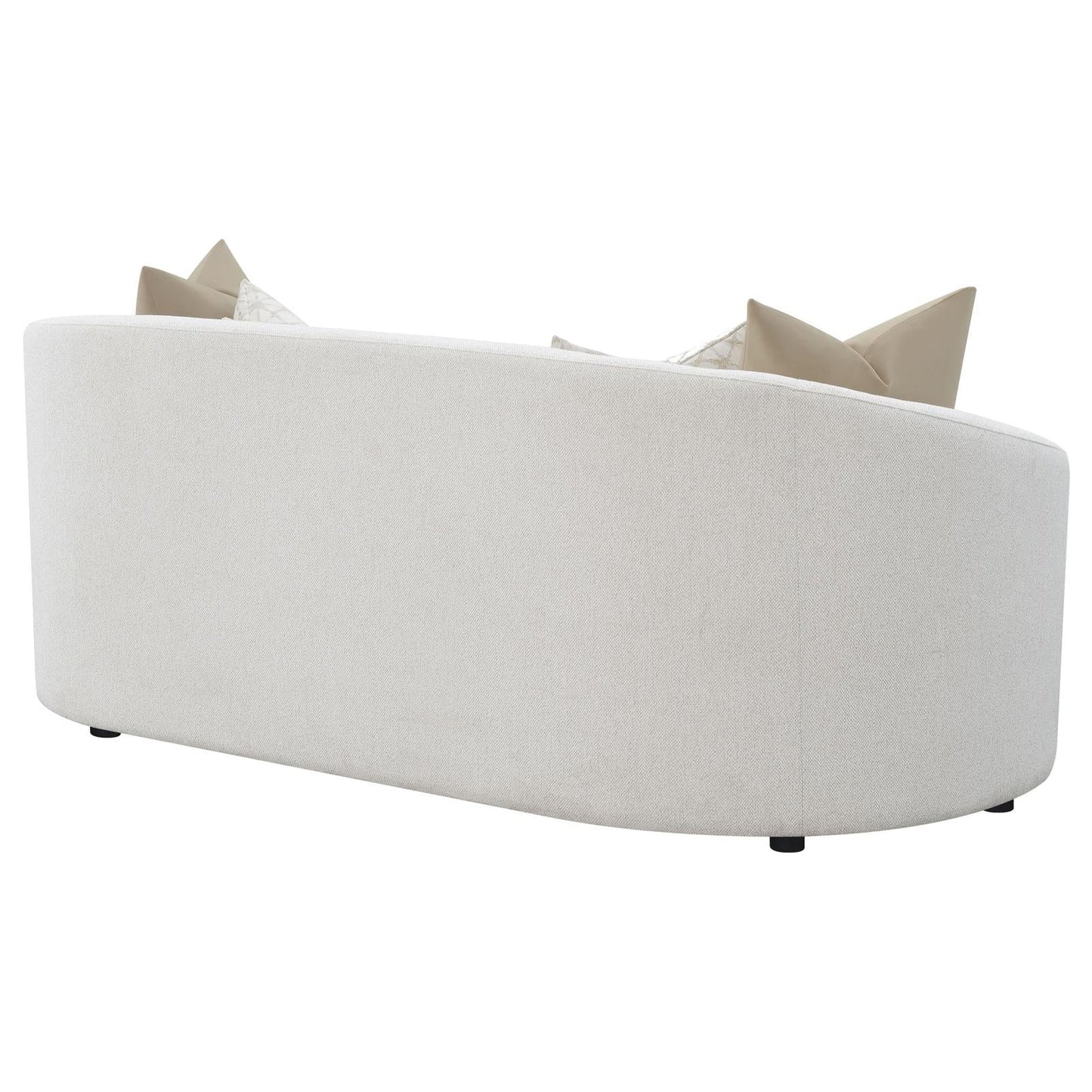 Rainn Upholstered Tight Back Sofa Latte - 509171 - Luna Furniture - Dallas Store