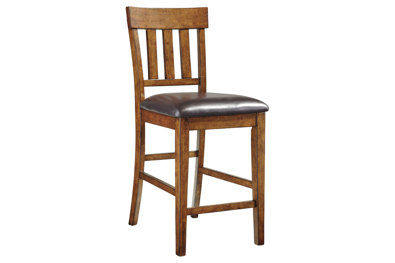 Ralene Medium Brown Counter Height Barstool, Set of 2 - D594-124 - Luna Furniture - Dallas Store