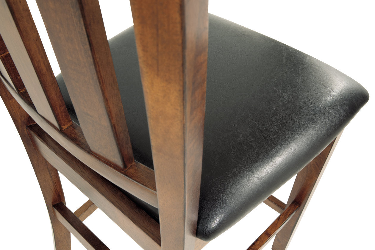 Ralene Medium Brown Counter Height Barstool, Set of 2 - D594-124 - Luna Furniture - Dallas Store